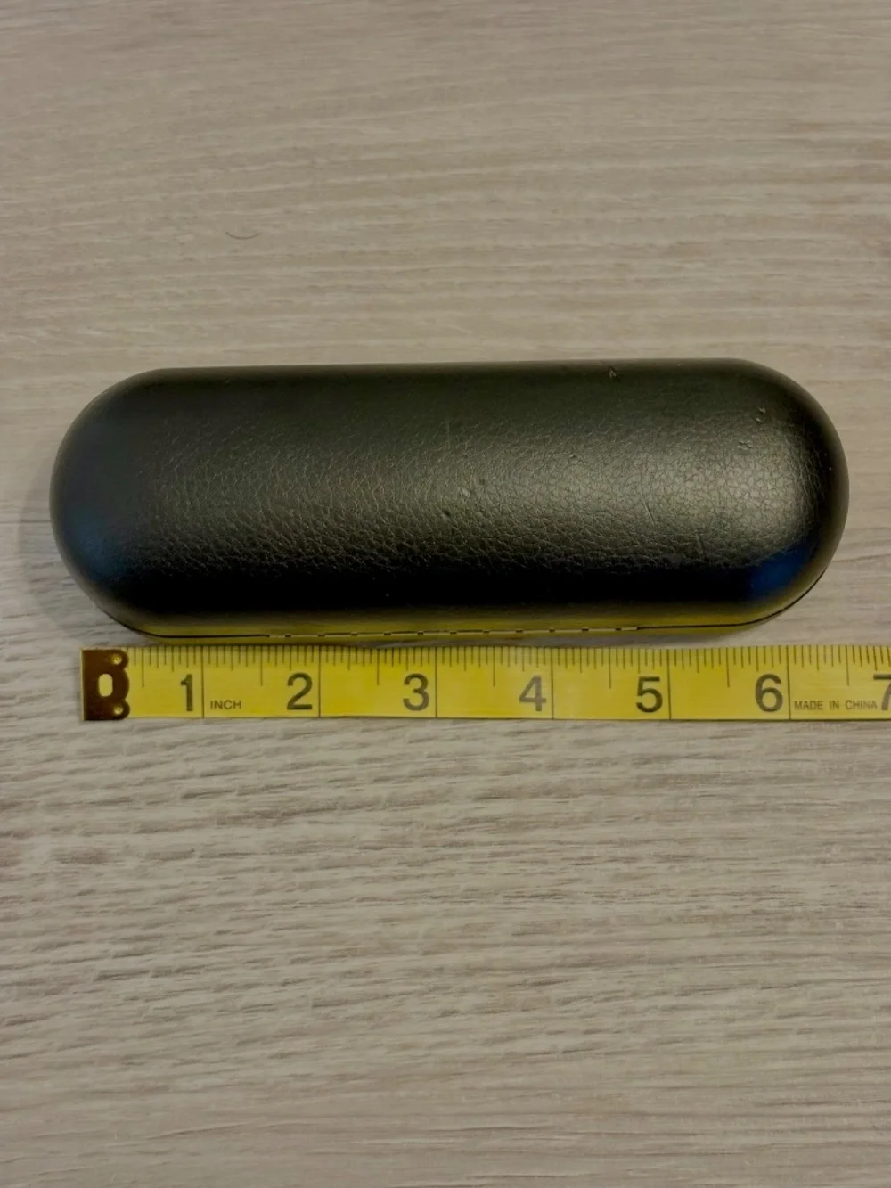 Oakley Glasses Hard Clamshell Case Black Faux Leather Sunglasses Eyeglasses Read